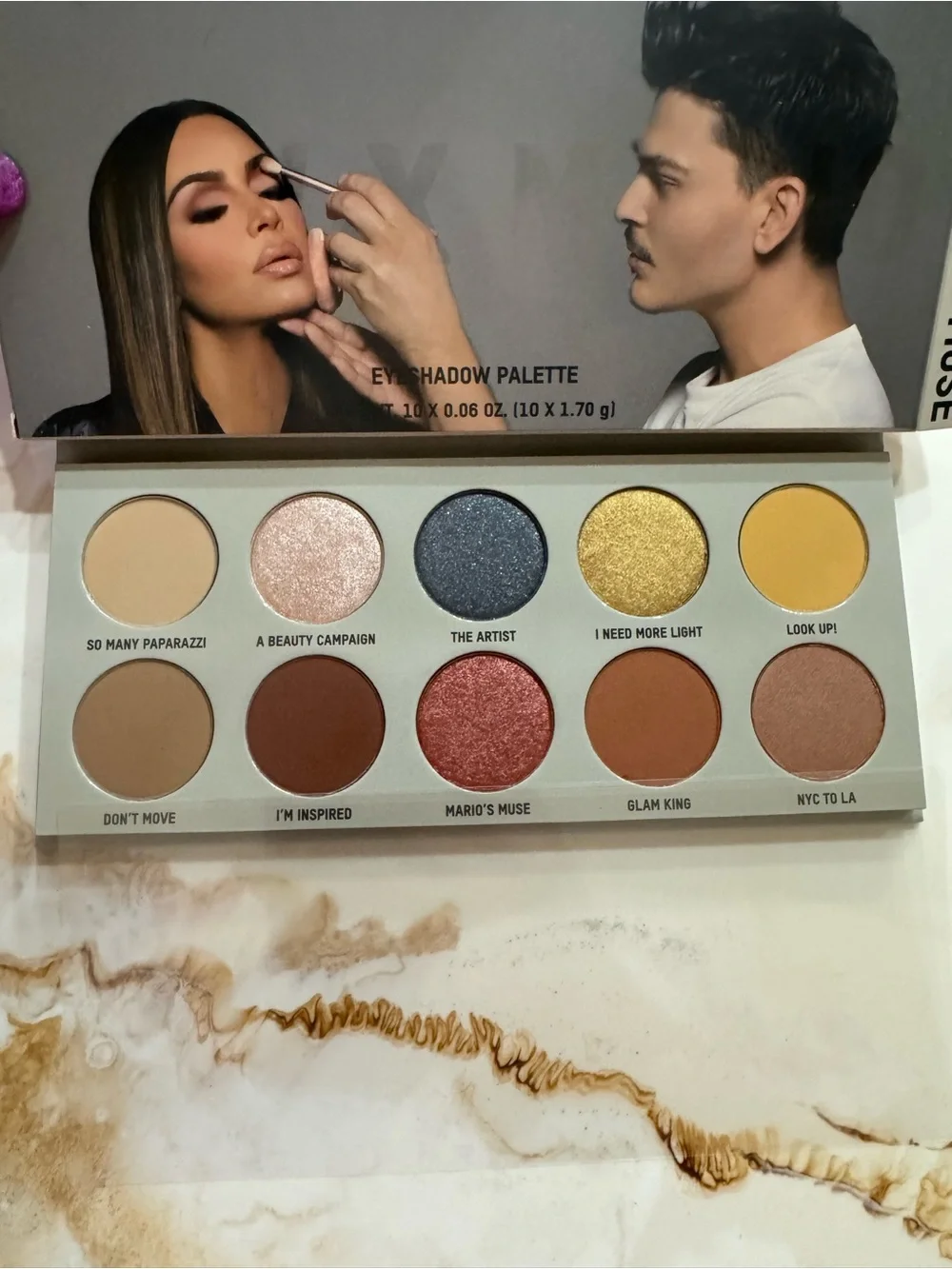 KKW Beauty Gray Neutral Eyeshadow Palette